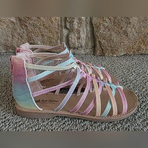 🦋 Girls Rainbow Sandals